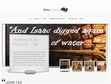 Tablet Screenshot of bibleoutlines.com